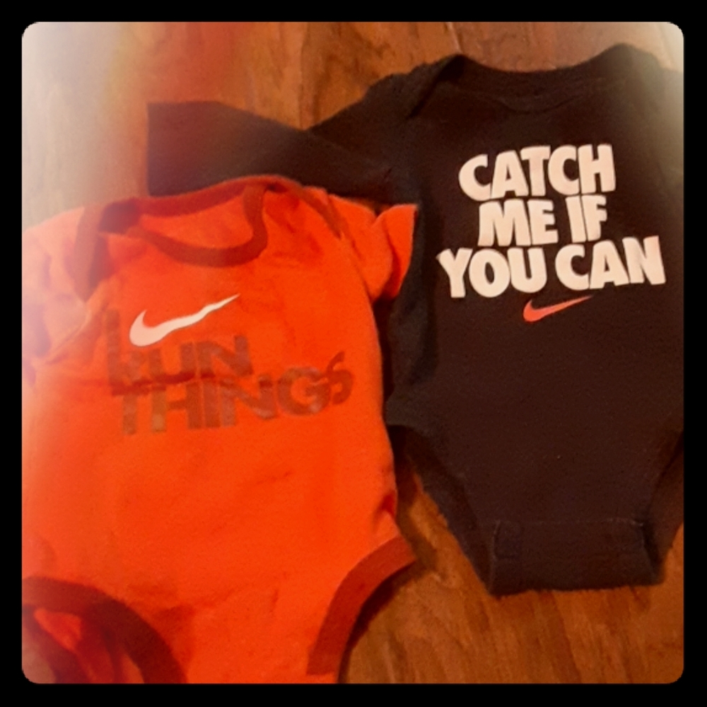 Nike baby onesies